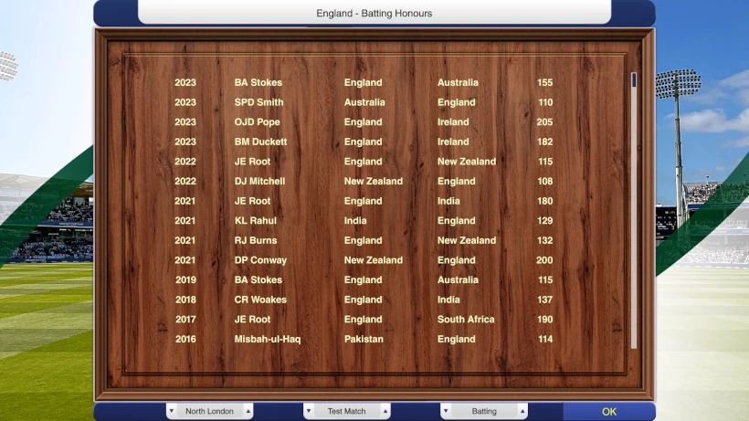 Lord's honours boards